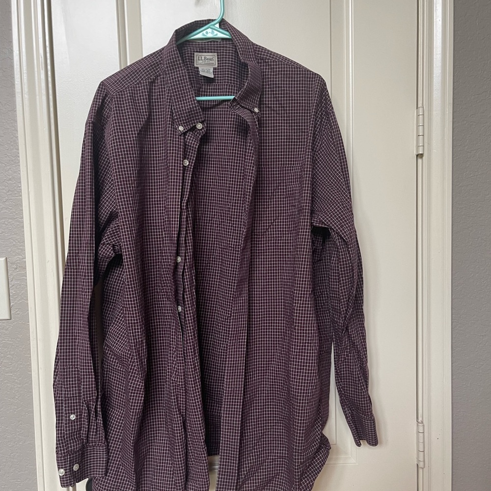 L.L. Bean men’s dress shirt